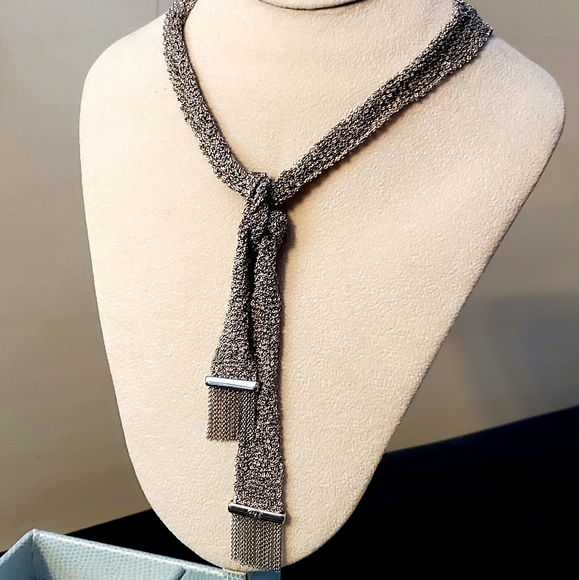 Waterford Jewelry Waterford 925 Italian Chain Link Scarf Poshmark